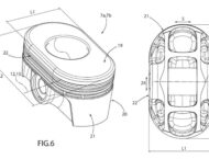 Ferrari patente motor pistones ovalados Honda NR750 1