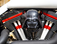 Stormtrooper: La Harley-Davidson de Lord Drake Kustoms inspirada en Star Wars 1 Harley Davidson Stormtrooper Lord Drake Kustoms 7