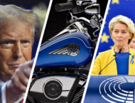 Harley-Davidson e Indian, víctimas de la guerra arancelaria entre Trump y la UE 1 Harley Davidson Trump von der leyen