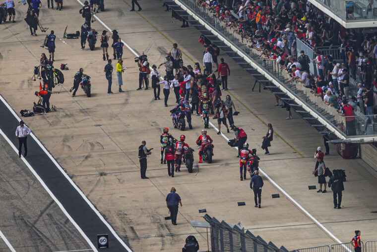 motogp austin caos parrilla