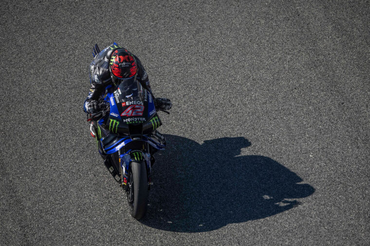yamaha nuevo motor test motogp jerez 1