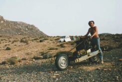 Emile Leray Moto 2CV desierto 1