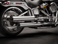 Harley Davidson Fat Boy Gray Ghost 2025 detalles5