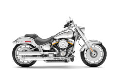 Harley Davidson Fat Boy Gray Ghost 2025 estudio4