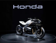Honda presenta un concept parecido a la moto de luz de Tron 1 Honda concept electrico 2026 Tron 1