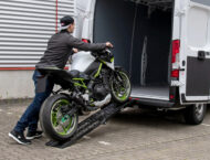 Rampa carga Rothewald motos furgoneta 2