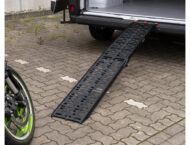 Rampa carga Rothewald motos furgoneta 2 piezas aluminio
