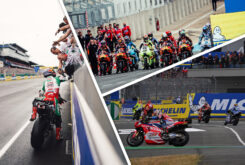 caos carrera motogp le mans