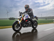 Prueba BMW R 1300 R 2025, de roadster a dragster 31 BMW R 1300 r 2025 prueba opinion lluvia 21
