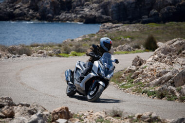 KYMCO Super Dink GT 350 2025 pruebaMBK8