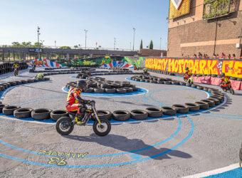 Omoto Park. Nuevo circuito de pit-bikes eléctricas en el sur de la capital 4 Omoto Park X Madrid pit bikes1