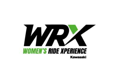 Kawasaki WomenRideXperience logo negre