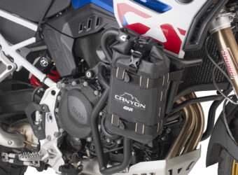 GIVI Canyon. Nuevas maletas blandas de moto para aventuras on y off-road 4 bolsa GIVI GRT730 2