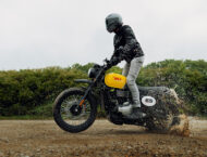 BSA Scrambler 650 2025 accion3