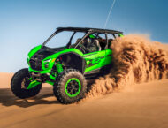 Kawasaki Teryx H2. ¡La bestia side-by-side sobrealimentada ya se ha desvelado! 6 Kawasaki Teryx H2 Deluxe eS 2026 accion1