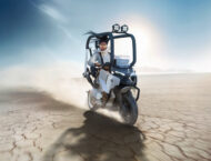 BMW Motorrad Vision CE. ¡El BMW C1 de nuestra era será eléctrico! 9 BMW Motorrad Vision CE accion1