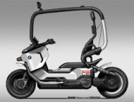 BMW Motorrad Vision CE. ¡El BMW C1 de nuestra era será eléctrico! 34 BMW Motorrad Vision CE bocetos12