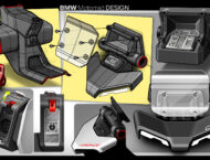 BMW Motorrad Vision CE. ¡El BMW C1 de nuestra era será eléctrico! 40 BMW Motorrad Vision CE bocetos3