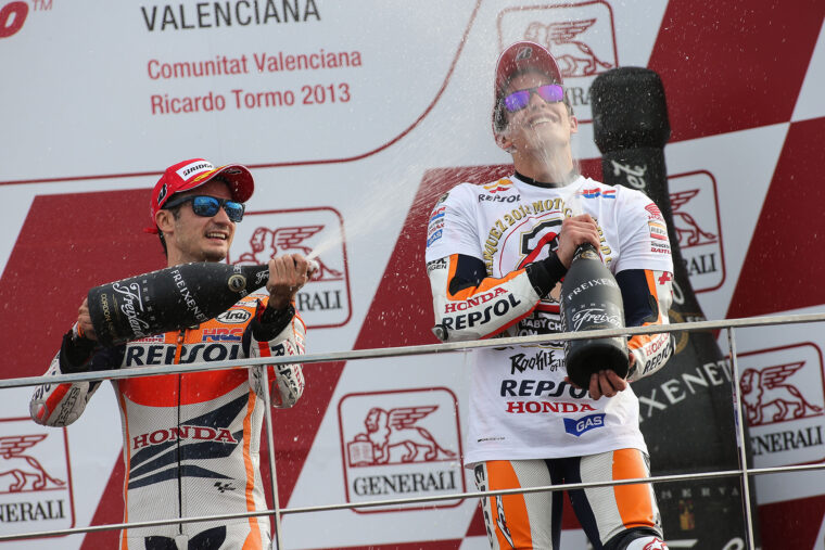 Pedrosa analiza a sus rivales: el carisma de Rossi, la rivalidad con Lorenzo, la telemetría de Stoner y la adaptabilidad de Márquez 6 dani pedrosa rivales dani pedrosa