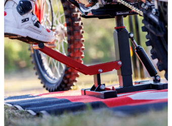 Elevador de moto off-road Rothewald 3 Elevador Rothewald moto off road 14