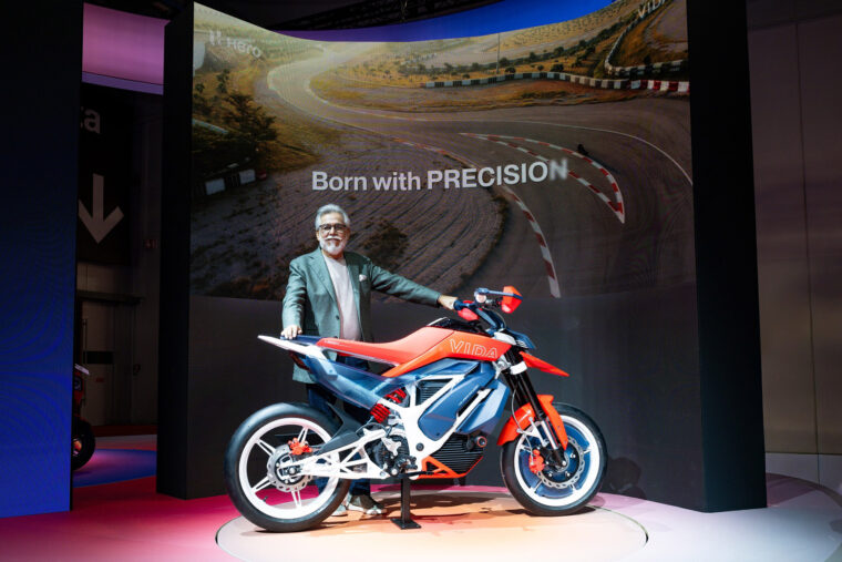 Hero MotoCorp 2026. Marca eléctrica Vida, prototipos y dos novedades de combustión 9 Vida Concept Ubex 4