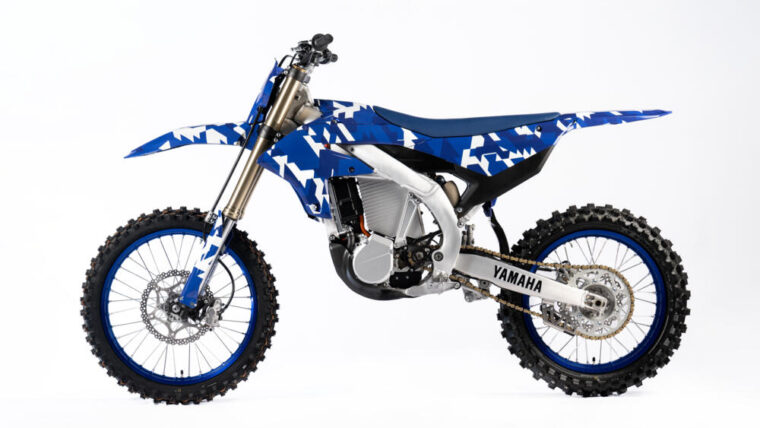Yamaha YE-01 Racing Concept: motocross eléctrico azul 7 Yamaha YE 01 Racing Concept 1