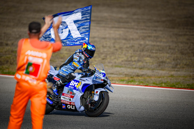 alex marquez podio motogp portimao
