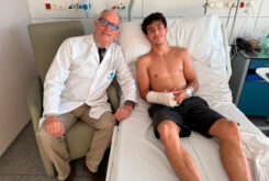 José Antonio Rueda se recupera del grave accidente de Sepang y ya ha sido operado en Barcelona 4 jose antonio rueda operacion barcelona