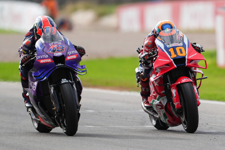 Marini, el inesperado 'salvador' de Honda: HRC recupera caché, ¿pero qué pierde entrando al grupo C de concesiones? 2 luca marini motogp valencia concesiones c 2