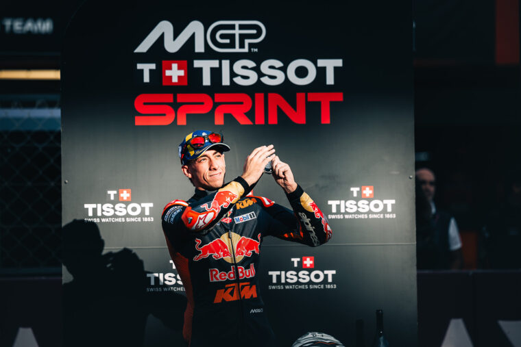 pedro acosta podio sprint portimao motogp 2