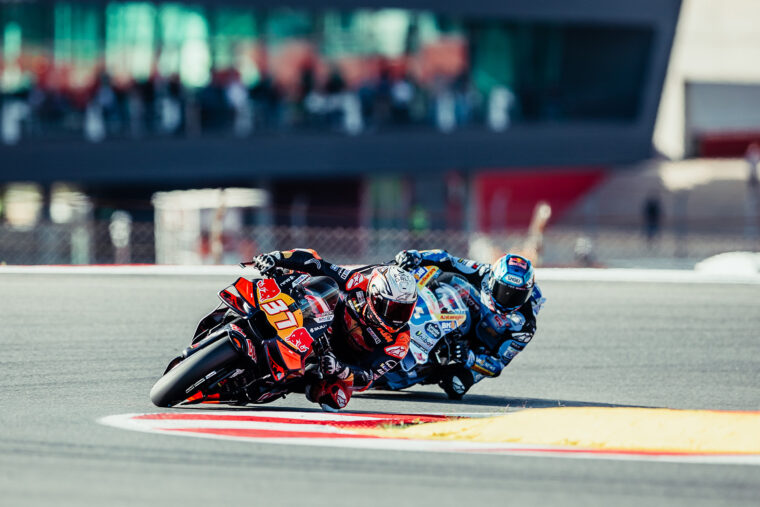 pedro acosta podio sprint portimao motogp 3